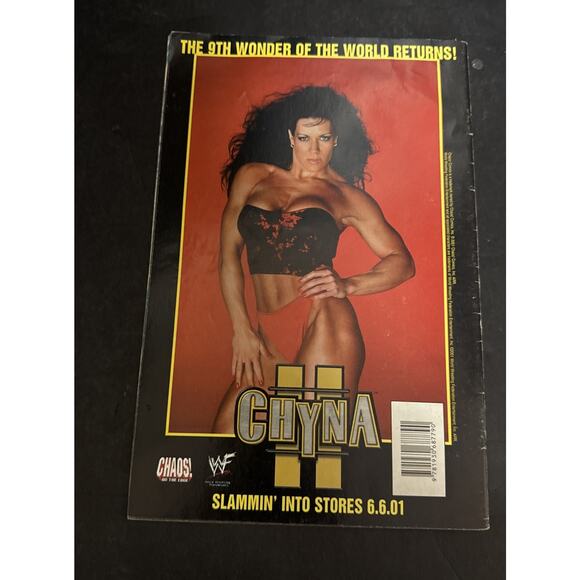 Chaos On The Edge Lady Death Alive #2 Comic Book Chyna WWF June 2001 - Picture 2 of 3